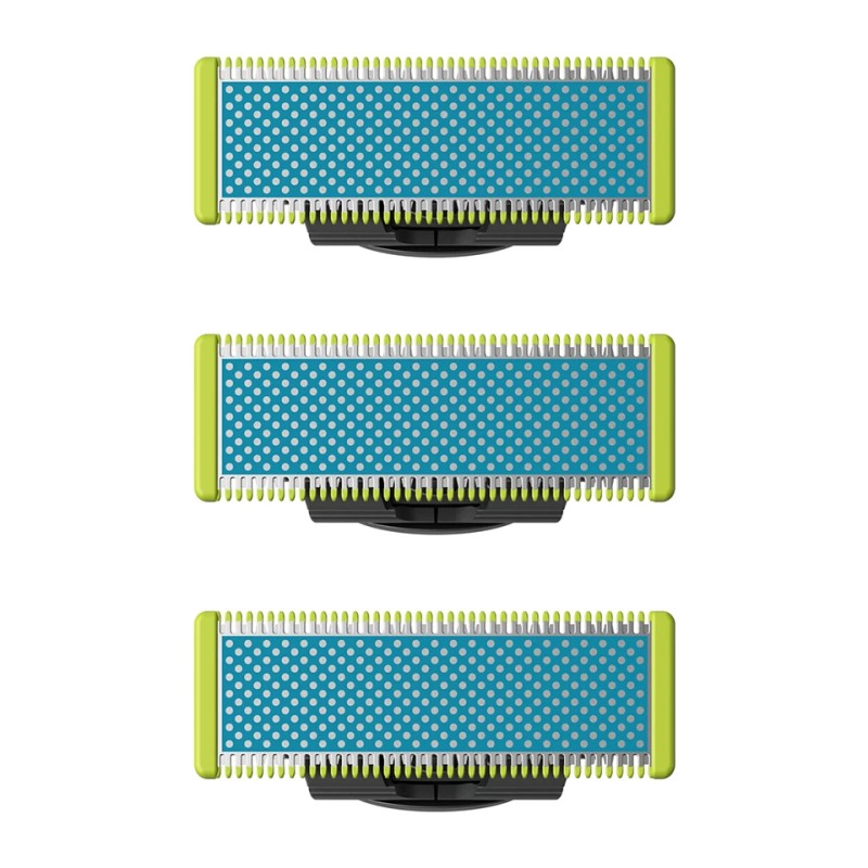 Philips OneBlade Anti-Friction QP235 Barberhoved Sort Blå Grøn